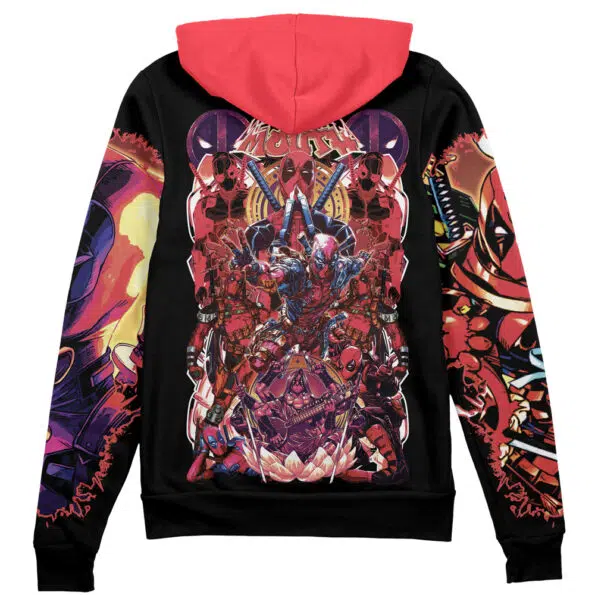 Deadpool Marvel Comics Streetwear Zip Hoodie Jacket