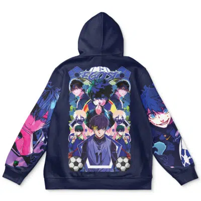 Isagi Yoichi V2 Blue Lock Streetwear Zip Hoodie Jacket