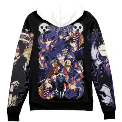 Death the Kid V2 Soul Eater Streetwear Zip Hoodie Jacket