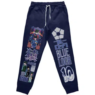 Itoshin Rin V2 Blue Lock Streetwear Sweatpants
