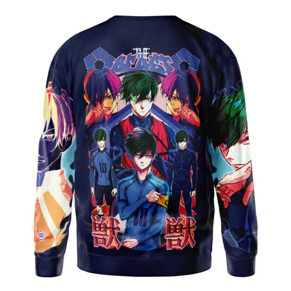 Itoshin Rin V2 Blue Lock Streetwear Sweatshirt