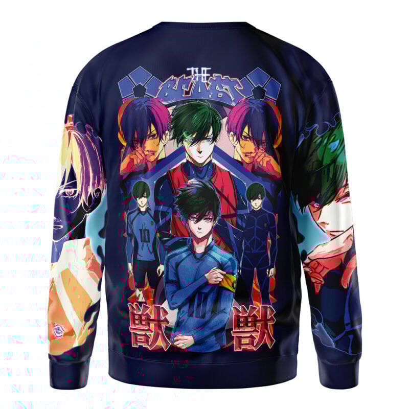 Itoshin Rin V2 Blue Lock Streetwear Sweatshirt