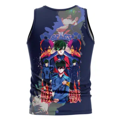 Itoshin Rin V2 Blue Lock Streetwear Tank Top