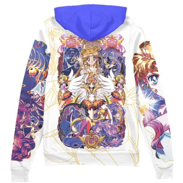 Usagi Tsukino V2 Sailor Moon Streetwear Zip Hoodie Jacket