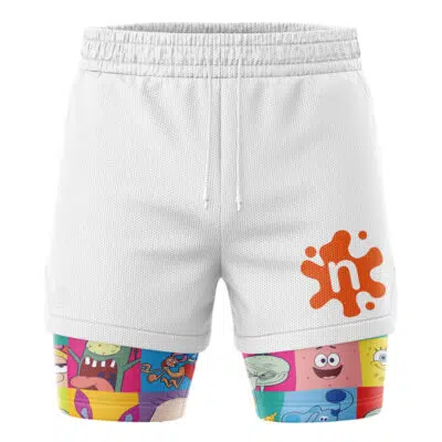 90s Nickelodeon Cartoon V2 2-in-1 Performance Shorts