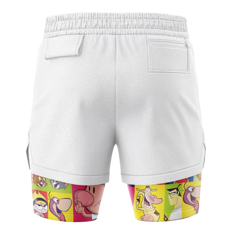 90s V2 Cartoon Network 2-in-1 Performance Shorts - Image 4
