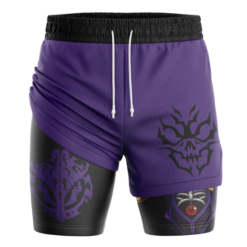 Ainz Ooal Gown Overlord 2-in-1 Performance Shorts - Image 3