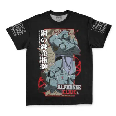 Alphonse Elric The Armored Fullmetal Alchemist Streetwear T-Shirt