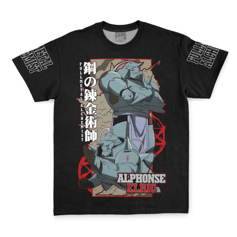 Alphonse Elric The Armored Fullmetal Alchemist Streetwear T-Shirt