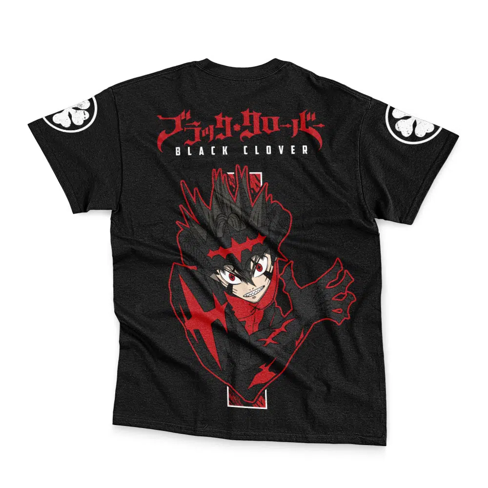 Asta Persistent Black Clover Streetwear T-Shirt - Image 4