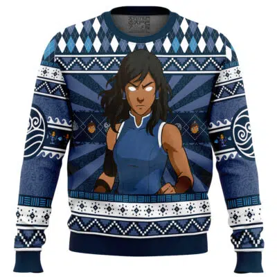 Avatar Korra ATLA Ugly Christmas Sweater