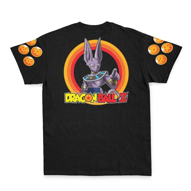 Beerus Fight Dragon Ball Z Streetwear T-Shirt - Image 3