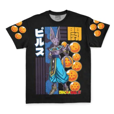 Beerus Fight Dragon Ball Z Streetwear T-Shirt