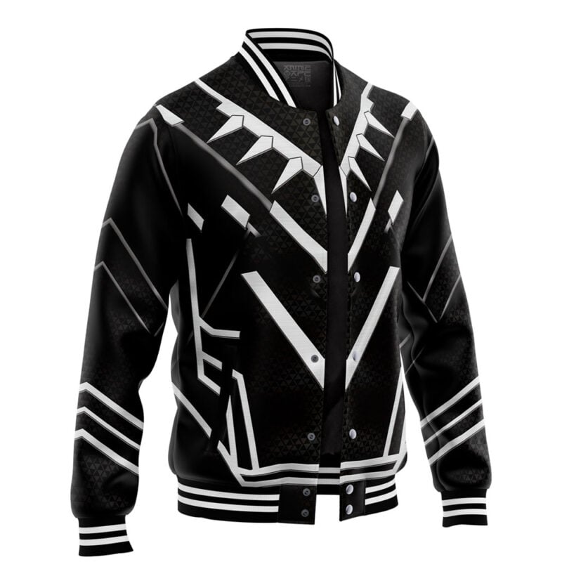 Black Panther Cosplay Marvel Varsity Jacket - Image 2