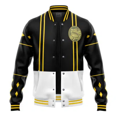 Black Ranger Ninjetti Power Rangers Varsity Jacket
