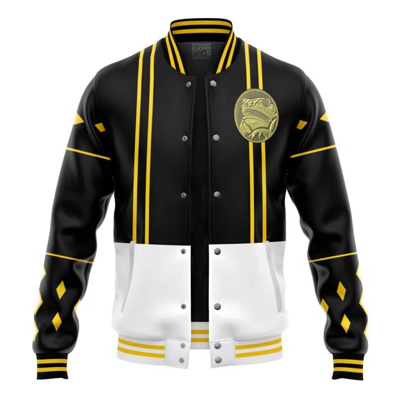Black Ranger Ninjetti Power Rangers Varsity Jacket