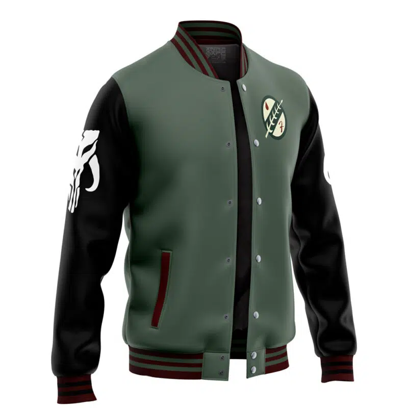 Boba Fett Star Wars Varsity Jacket - Image 2