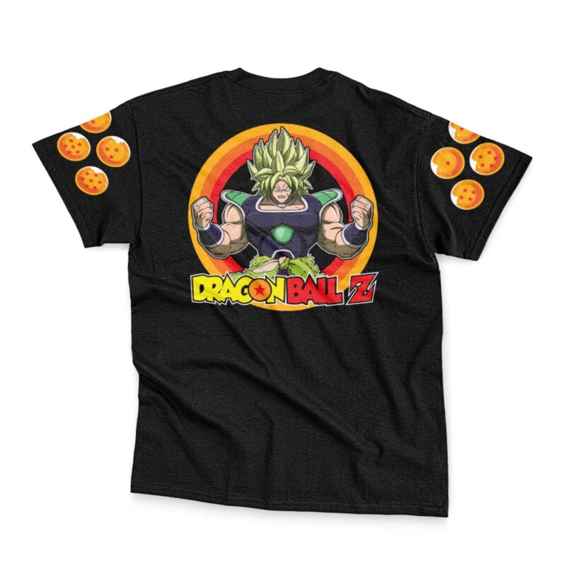 Broly Fight Dragon Ball Z Streetwear T-Shirt - Image 4