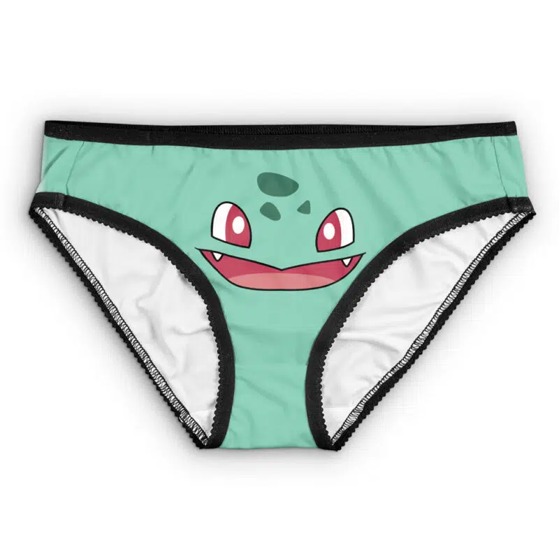 Bulbasaur Face Pokemon Panties