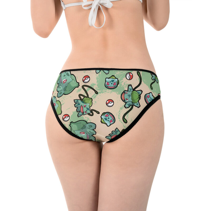 Bulbasaur Pattern Pokemon Panties - Image 4