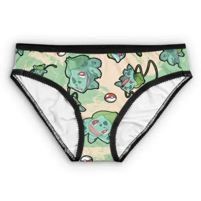 Bulbasaur Pattern Pokemon Panties