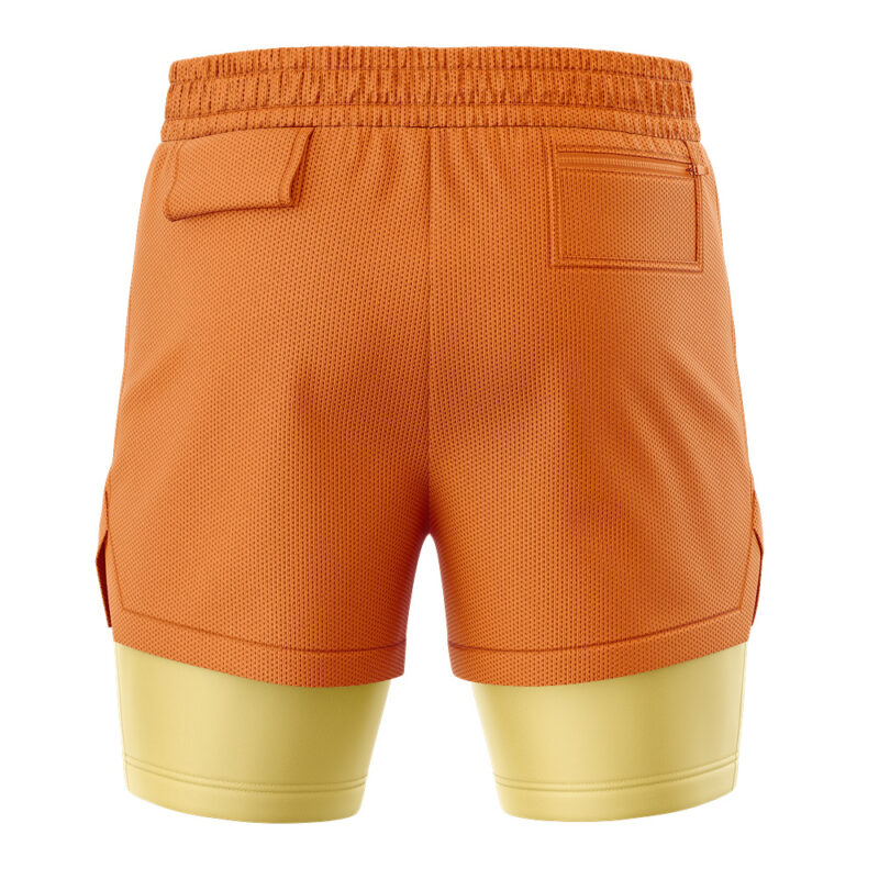 Charmander Face Pokemon 2-in-1 Performance Shorts - Image 4