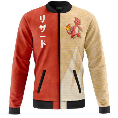 Charmeleon Classic Pokemon Casual Bomber Jacket