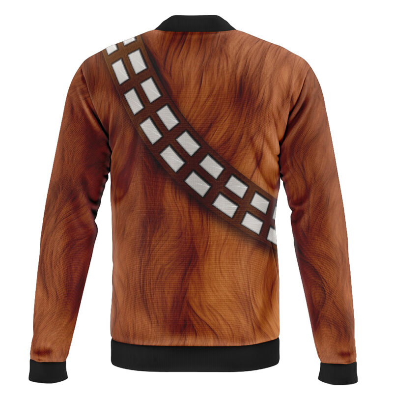 Chewbacca V2 Star Wars Casual Bomber Jacket - Image 2