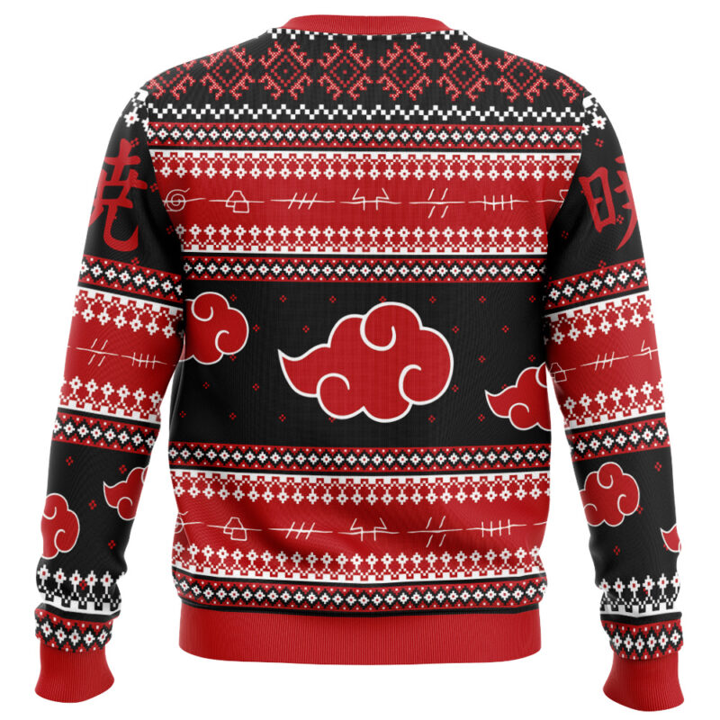 Chibi Akatsuki Shippuden Ugly Christmas Sweater - Image 2