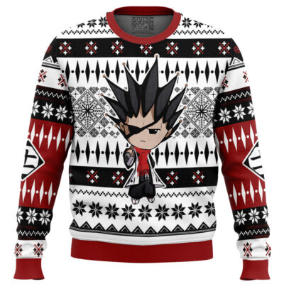Chibi Kenpachi Zaraki Bleach Ugly Christmas Sweater
