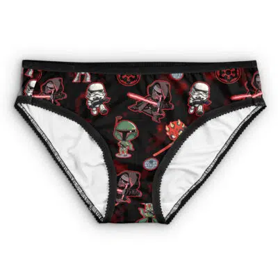 Chibi Sith Pattern Star Wars Panties