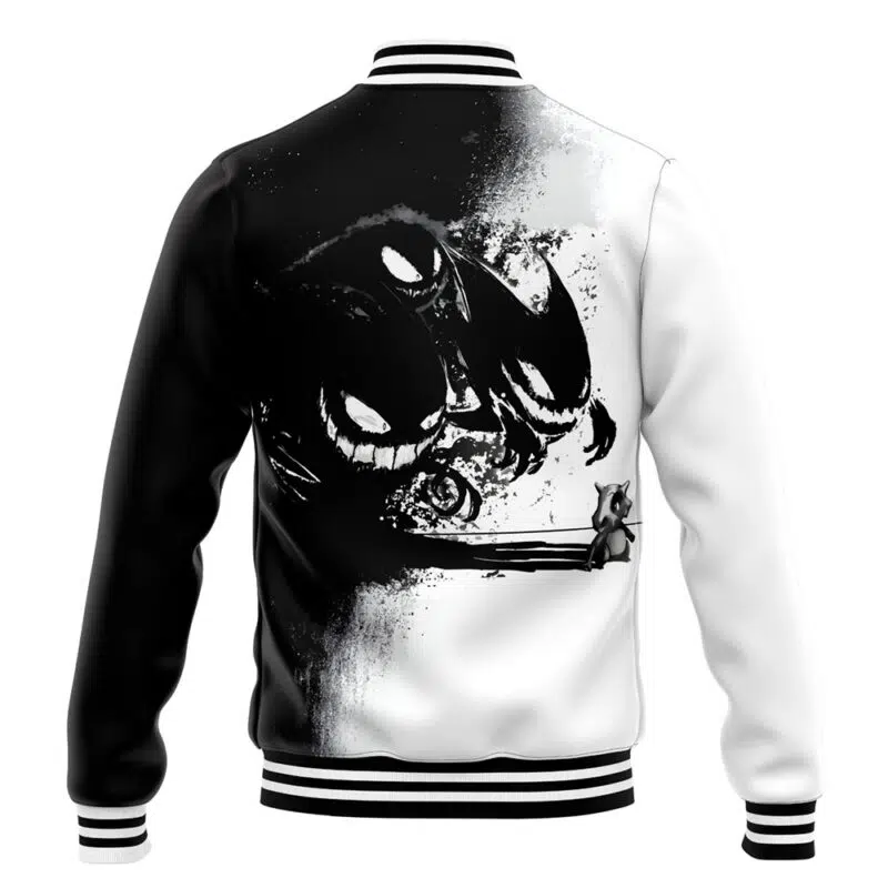 Cubone and the Ghosts Pokemon Varsity Jacket - Image 4