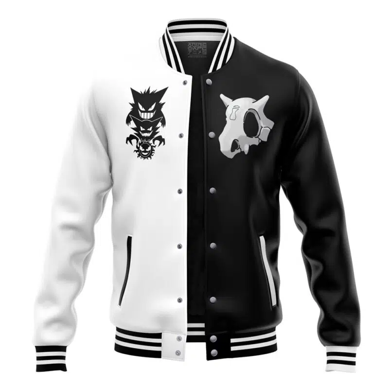 Cubone and the Ghosts Pokemon Varsity Jacket