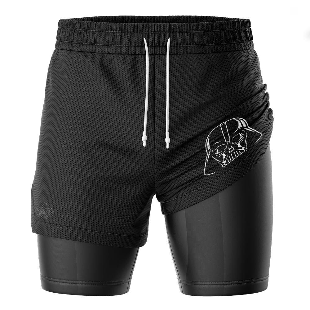 Darth Vader Star Wars 2-in-1 Performance Shorts - Image 3