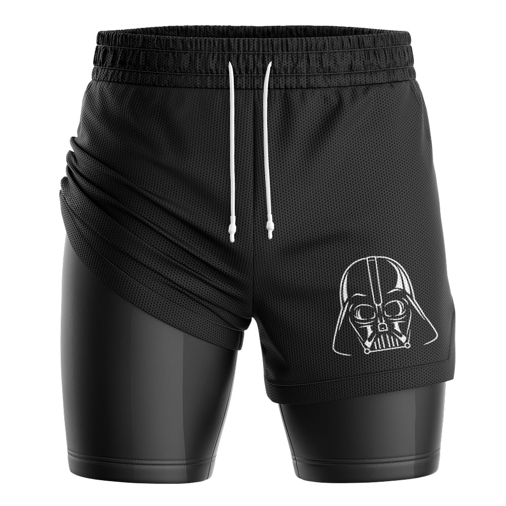 Darth Vader Star Wars 2-in-1 Performance Shorts - Image 2