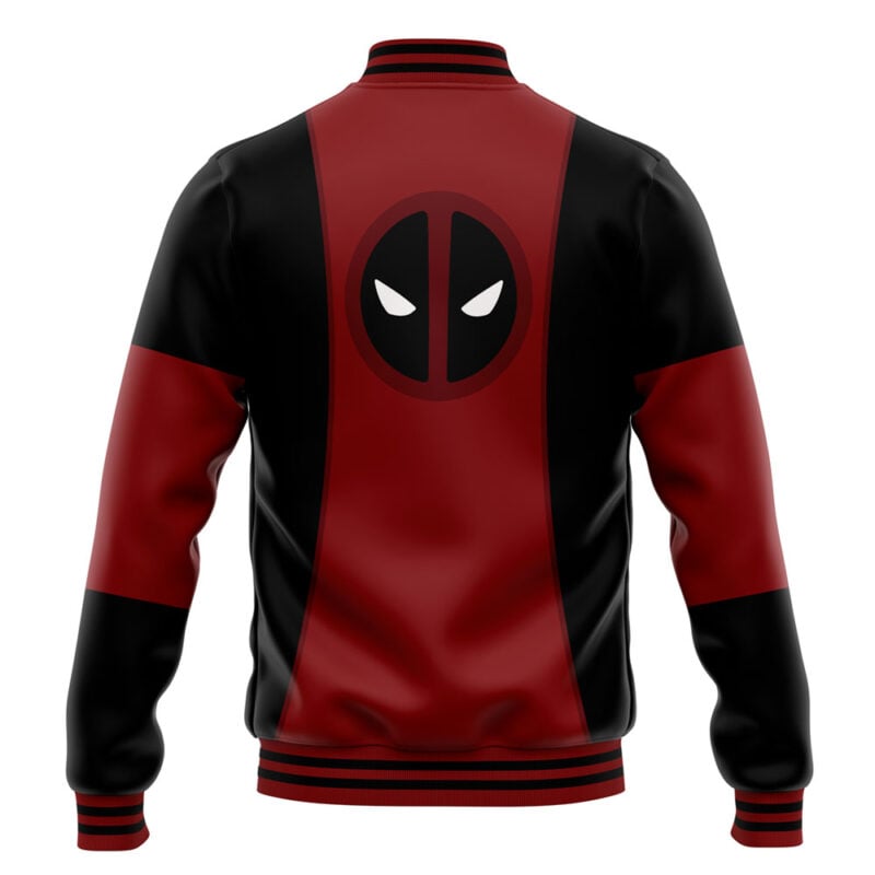 Deadpool Marvel Varsity Jacket - Image 4