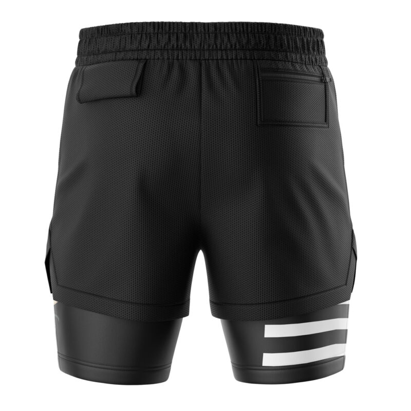 Death The Kid V2 Soul Eater 2-in-1 Performance Shorts - Image 4