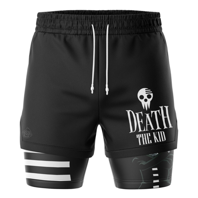 Death The Kid V2 Soul Eater 2-in-1 Performance Shorts - Image 2