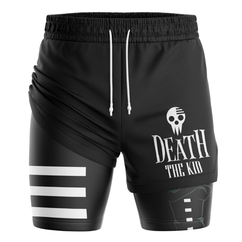 Death The Kid V2 Soul Eater 2-in-1 Performance Shorts - Image 3