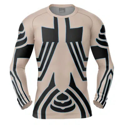 Demi-fiend Shin Megami Tensei 3 Persona Long Sleeve Rash Guard Compression Shirt