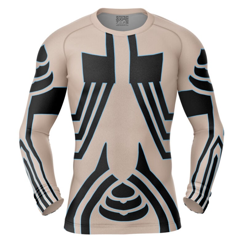 Demi-fiend Shin Megami Tensei 3 Persona Long Sleeve Rash Guard Compression Shirt