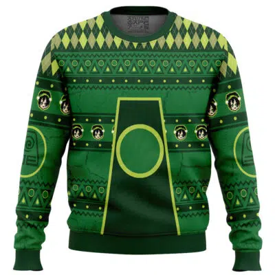Earthbender ATLA Ugly Christmas Sweater