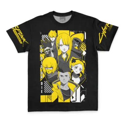 Edgerunners Go Big Or Die Cyberpunk 2077 Streetwear T-Shirt