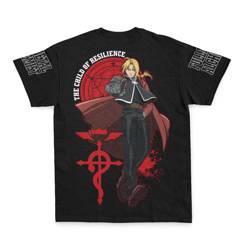 Edward Elric The Child Fullmetal Alchemist Streetwear T-Shirt - Image 3