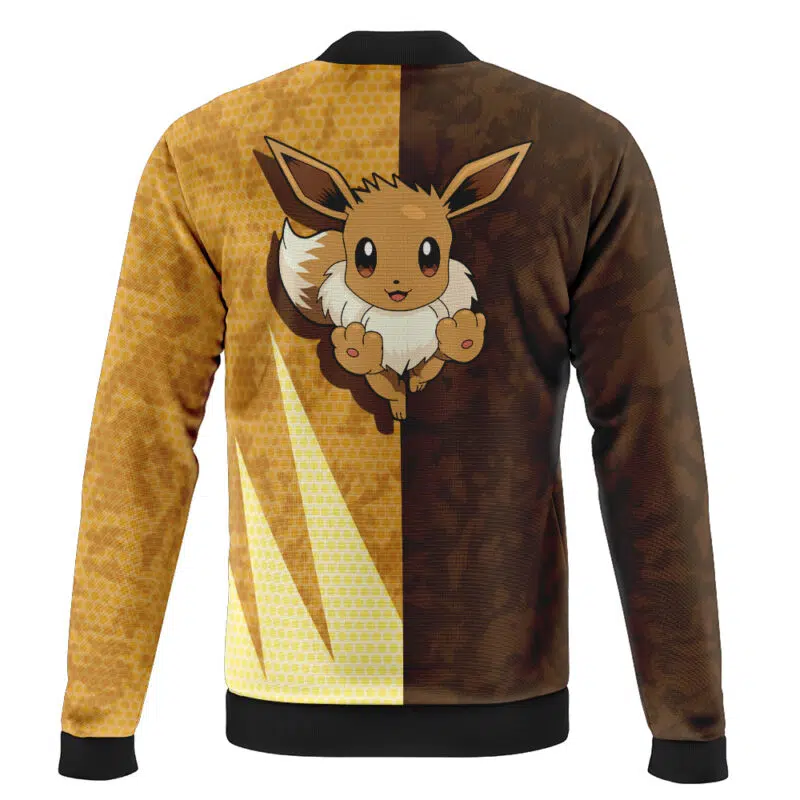 Eevee Classic Pokemon Casual Bomber Jacket - Image 2