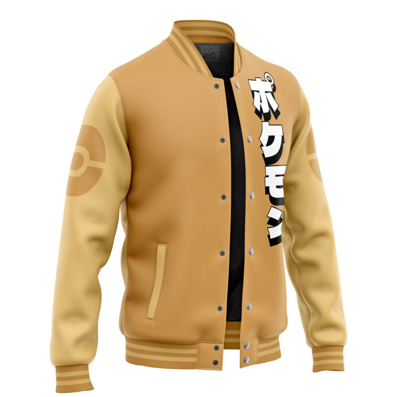 Eevee Face Pokemon Varsity Jacket - Image 2