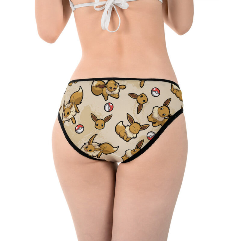 Eevee Pattern Pokemon Panties - Image 4