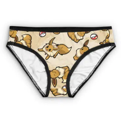 Eevee Pattern Pokemon Panties