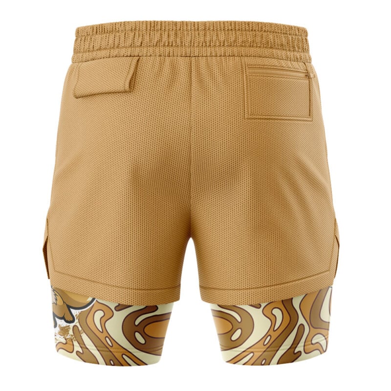 Eevee Trippy Pokemon 2-in-1 Performance Shorts - Image 4