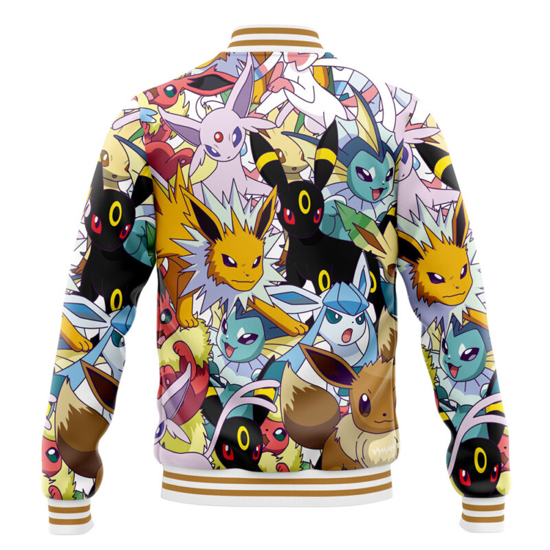 Eeveelutions Pokemon Varsity Jacket - Image 4